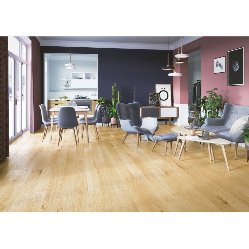 Barlinek Mersey Medio Tölgy, OX4 olajozott szalagparketta