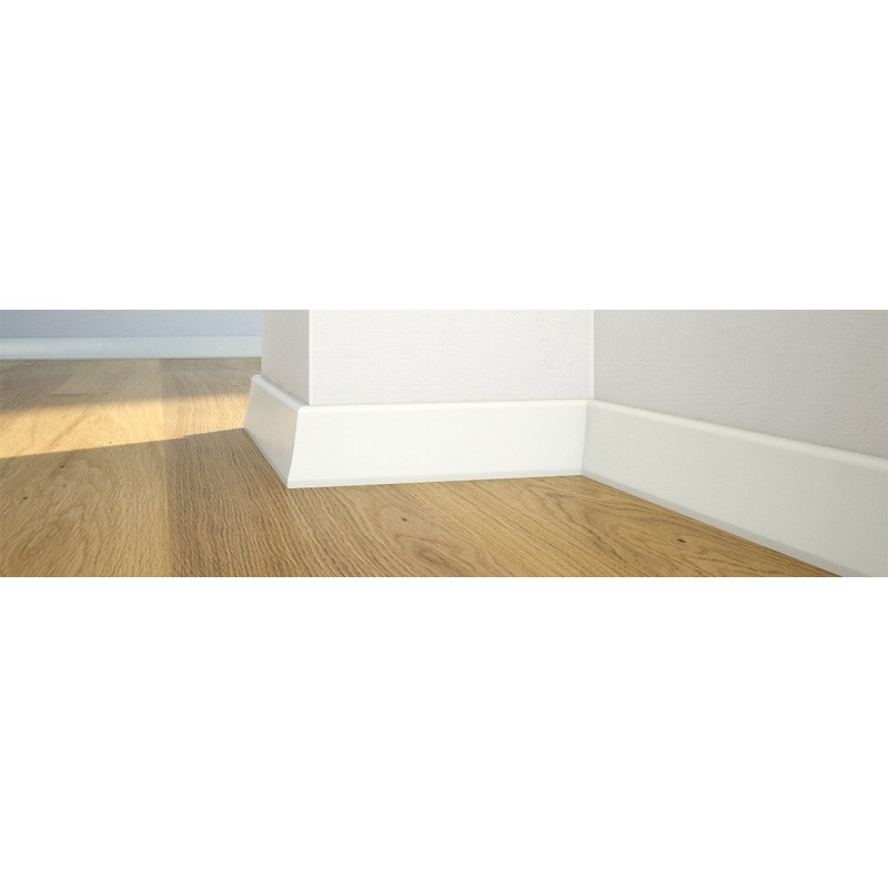 Barlinek PW58 klasszik profilú festett fehér szegélyléc. P5827362A