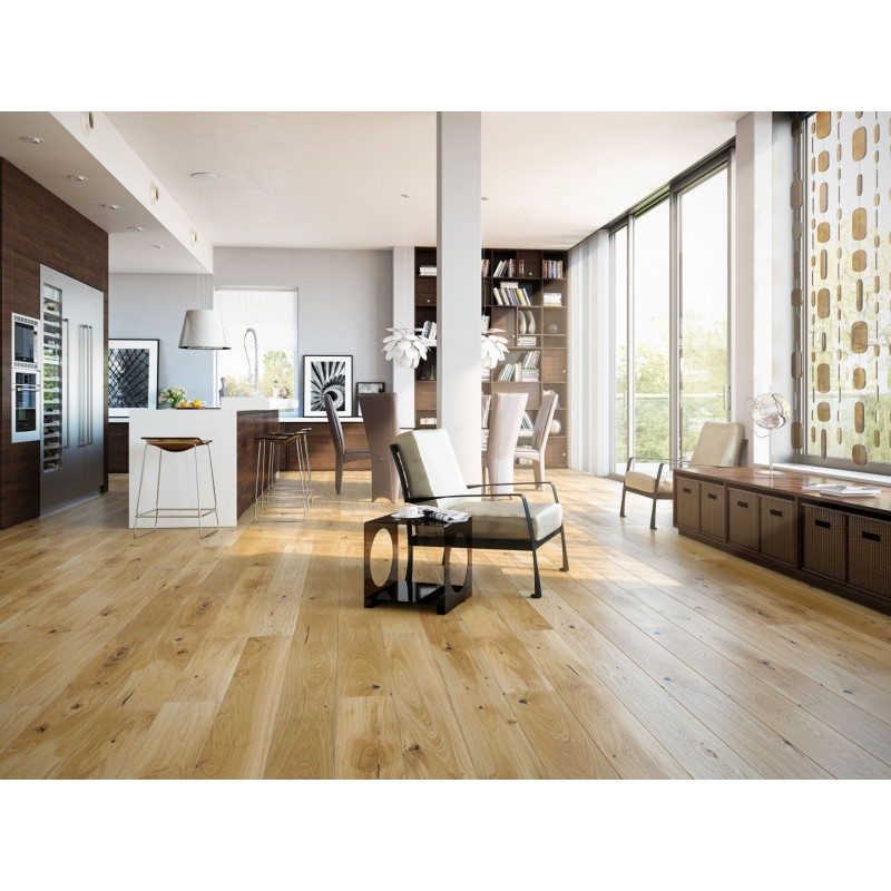 Barlinek Sahara Grande Tölgy, matt-lakkozott szalagparketta