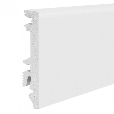 Barlinek White S80 vízálló műanyag szegélyléc. S8029551A