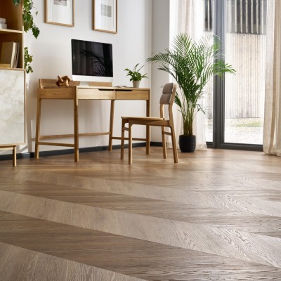 Arbiton Amaron Chevron CLC 229 ROCHESTER OAK klikkes SPC padló