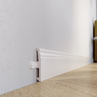 Arbiton STIQ XL ST120 fehér, műanyag szegélyléc