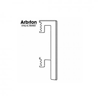 Arbiton Stiq XL Mono CASHMERE 211 univerzális sarokelem