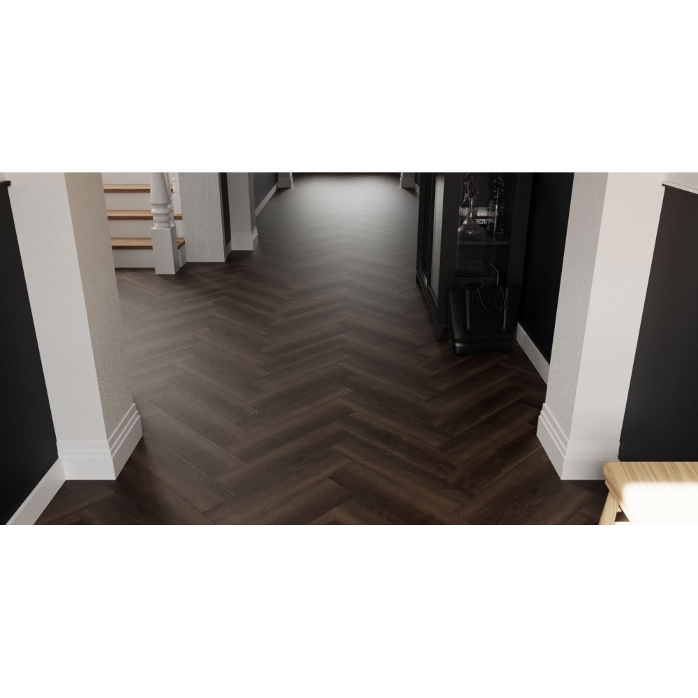 GT Flooring Africa A Set klikkes halszálka spc padló int. alátéttel. GTAFCL003