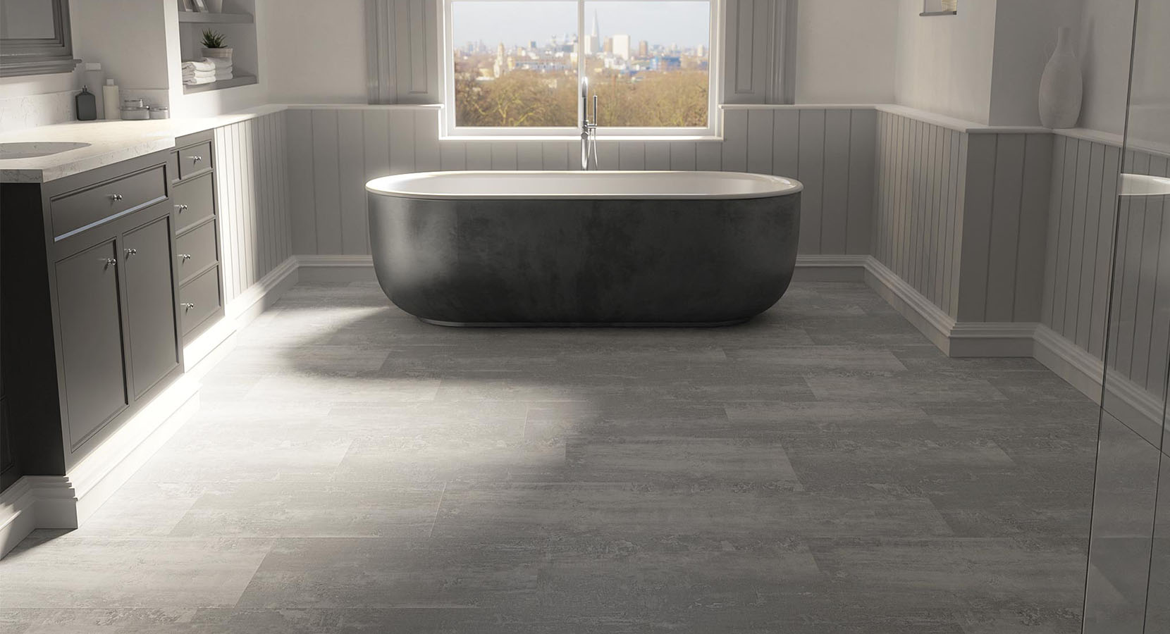 GT Flooring Neolith Stone-Core 1 klikkes spc padló int. alátéttel. GTTCSTO001