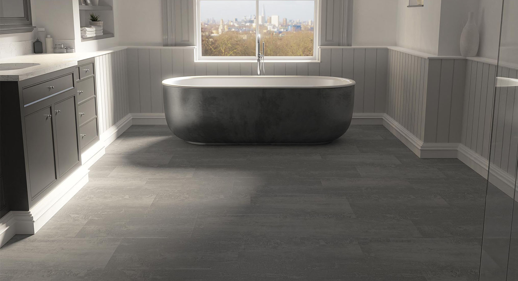 GT Flooring Neolith Stone-Core 3 klikkes spc padló int. alátéttel. GTTCSTO003
