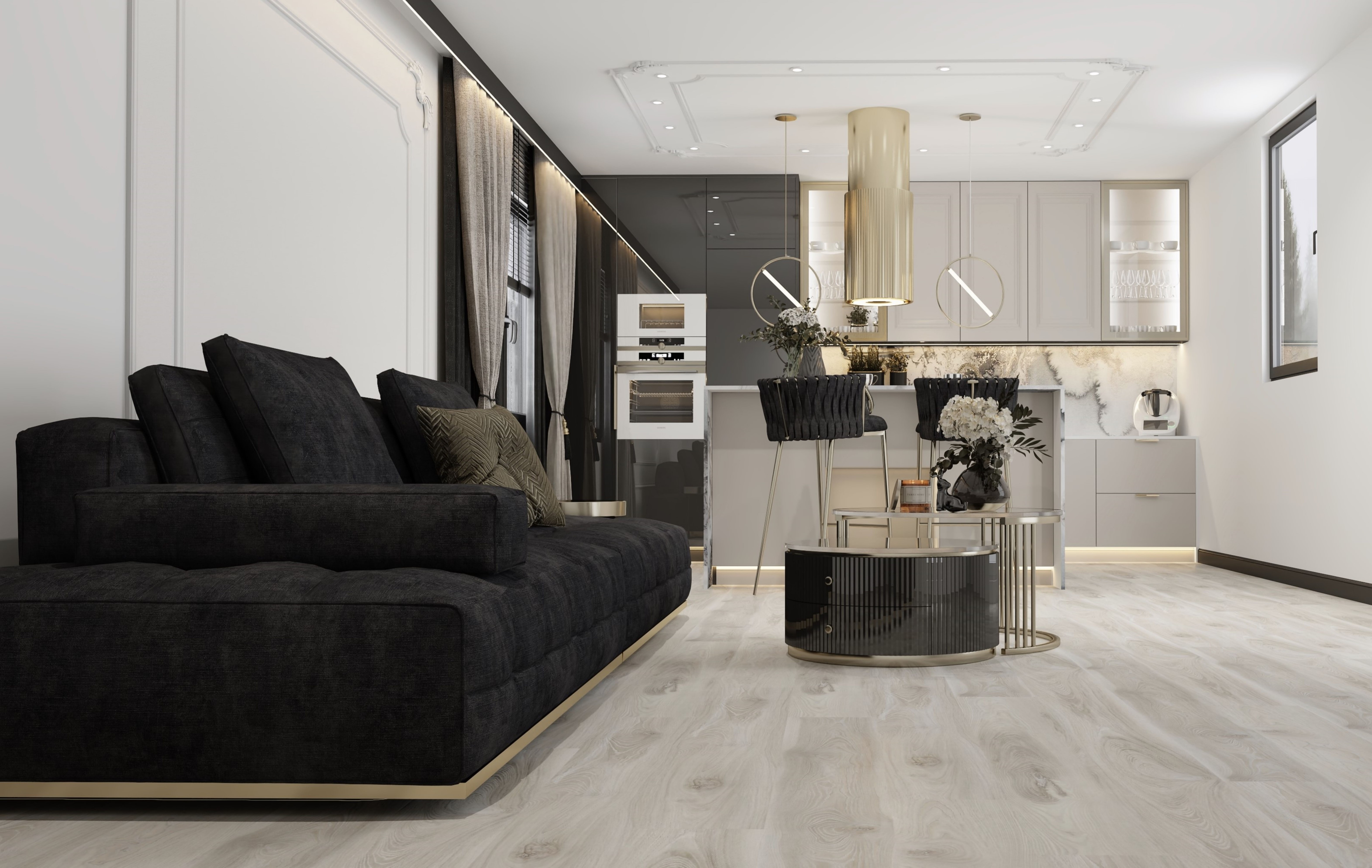 VinCore Wood+ Torino klikkes SPC padló integrált alátéttel