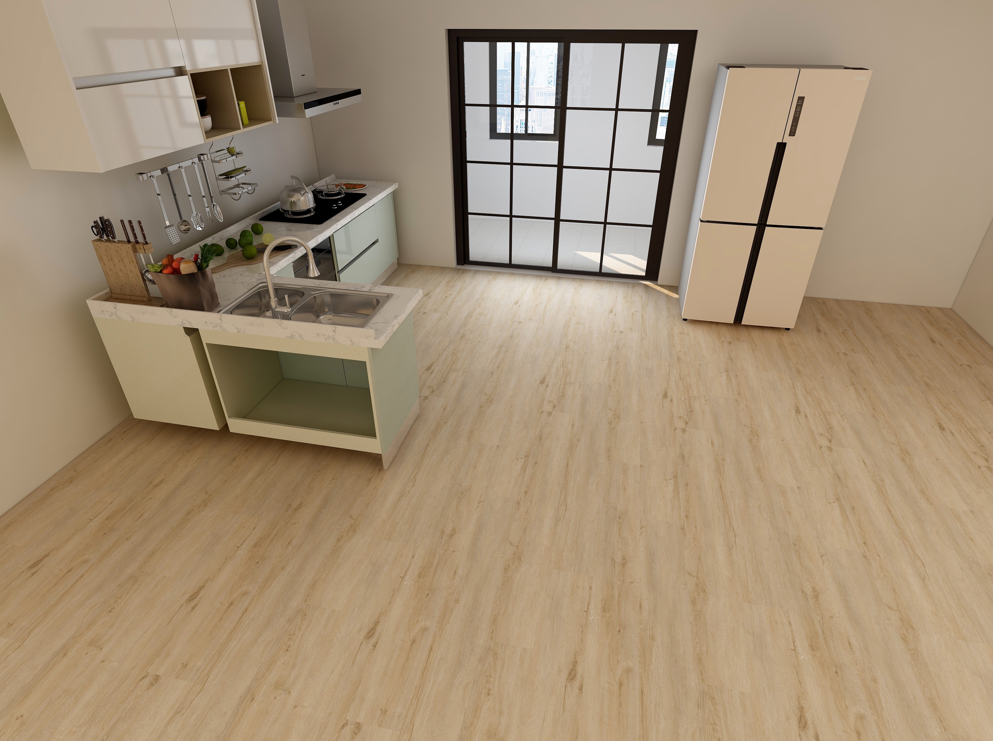 VinCore Wood Sicily klikkes SPC padló integrált alátéttel